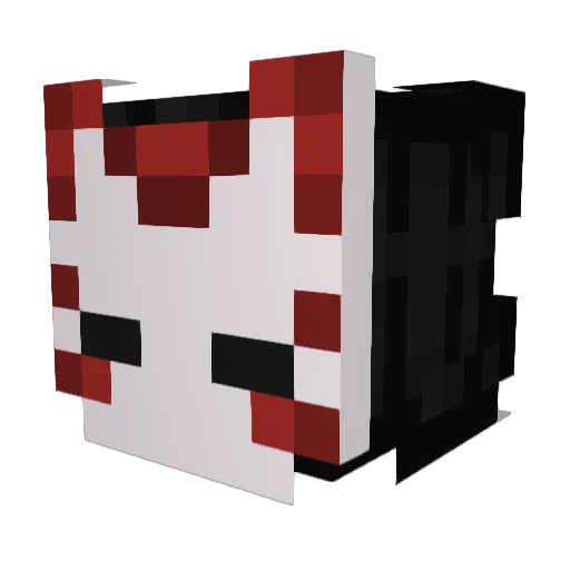 AoBirdyy Minecraft avatar head, 3D render