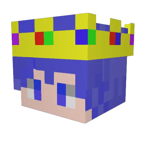 AoiS0ul Minecraft avatar head, 3D render