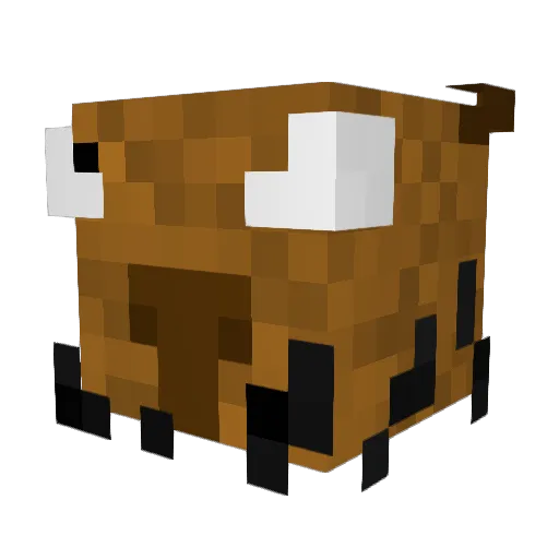 Aokiaz Minecraft avatar head, 3D render