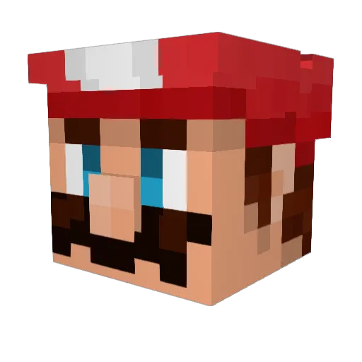 AokumaTheGreat Minecraft avatar head, 3D render