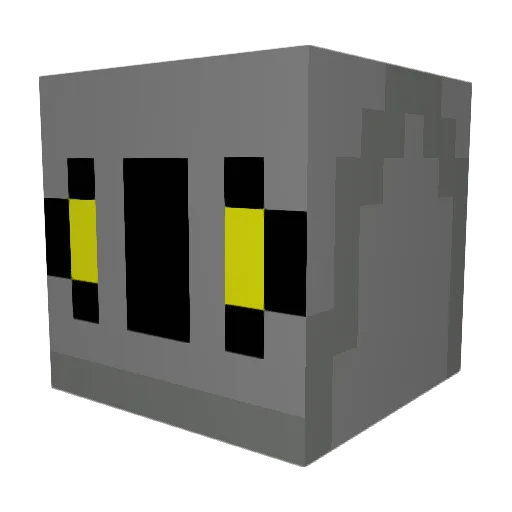 Aon70532 Minecraft avatar head, 3D render