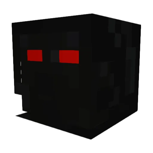 Aos334 Minecraft avatar head, 3D render