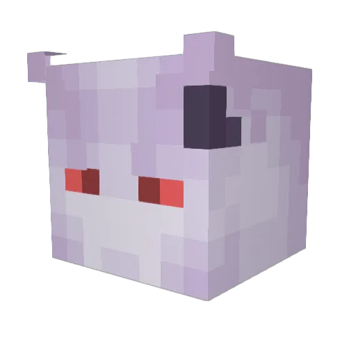 Ap_14 Minecraft avatar head, 3D render