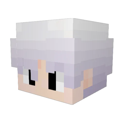 Apa121 Minecraft avatar head, 3D render