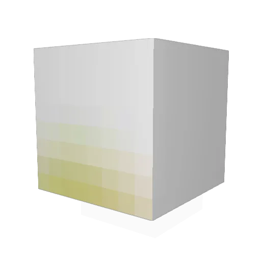 Apastiche Minecraft avatar head, 3D render