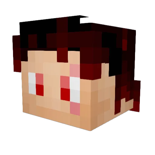 Apathetic_Potato Minecraft avatar head, 3D render