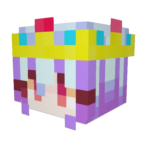 ApathyIsOver Minecraft avatar head, 3D render