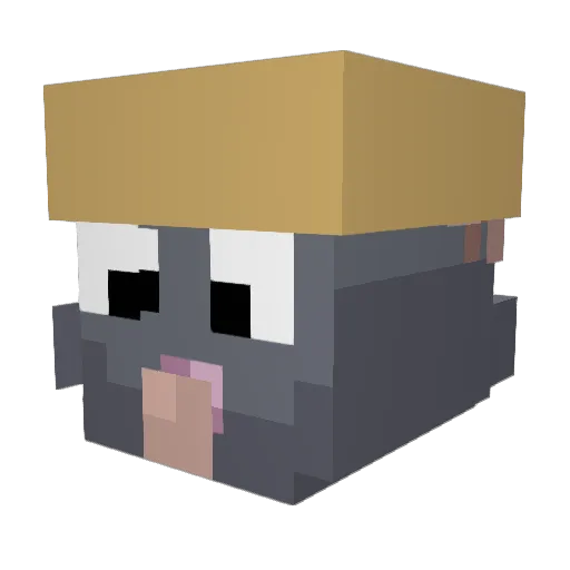 Apature_Labs Minecraft avatar head, 3D render