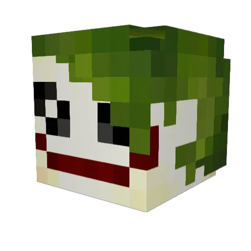 ApeHustler Minecraft avatar head, 3D render