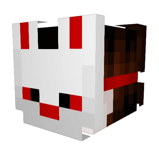 ApeStink Minecraft avatar head, 3D render