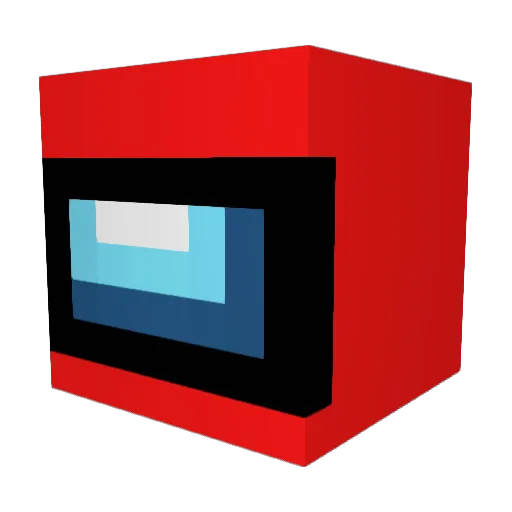 ApeeleMan Minecraft avatar head, 3D render