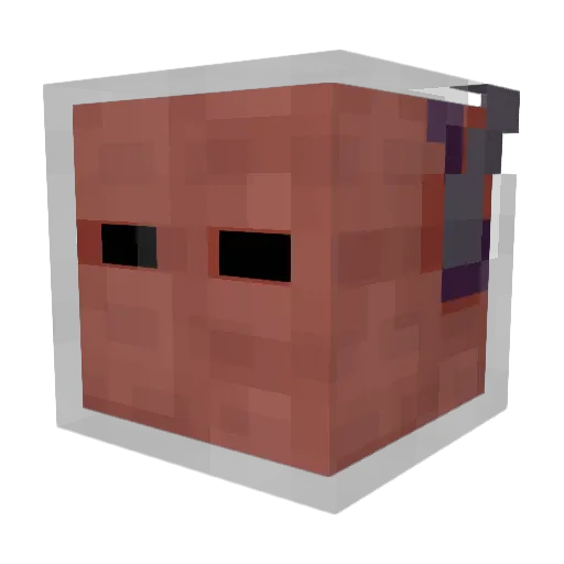 ApertureDragon29 Minecraft avatar head, 3D render