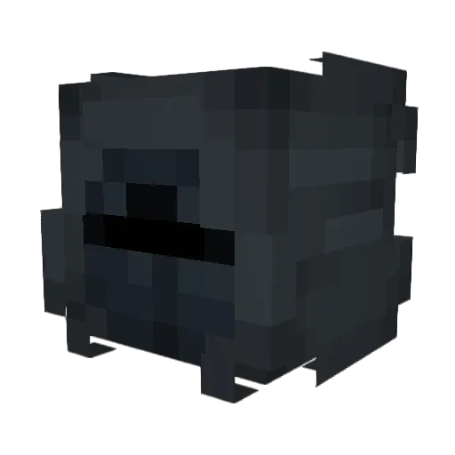 ApexMercii Minecraft avatar head, 3D render