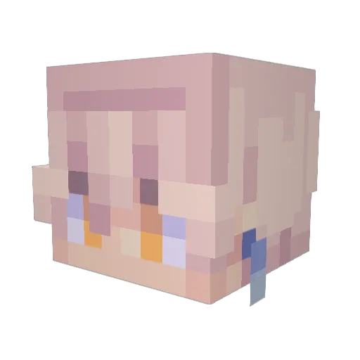 ApexOfDelta Minecraft avatar head, 3D render
