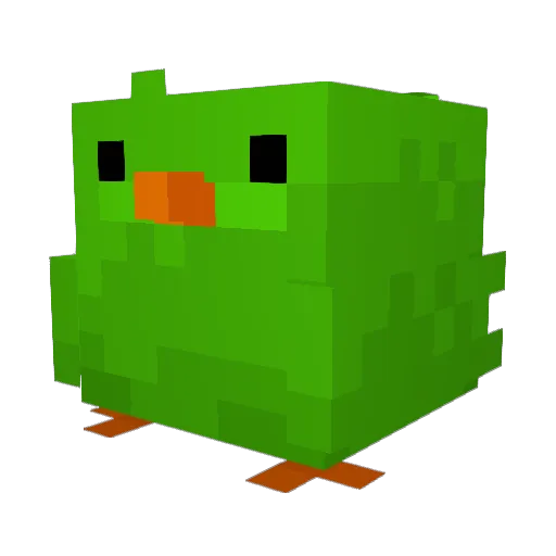 ApexPredator123 Minecraft avatar head, 3D render