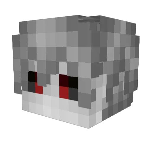 Apex_93 Minecraft avatar head, 3D render