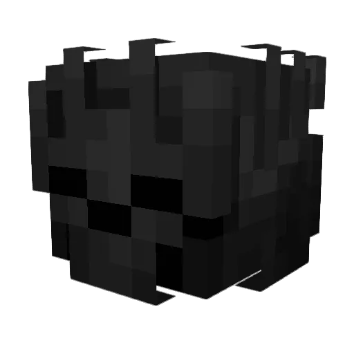 Apexey Minecraft avatar head, 3D render
