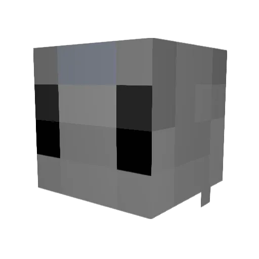 Apexraptor2000 Minecraft avatar head, 3D render