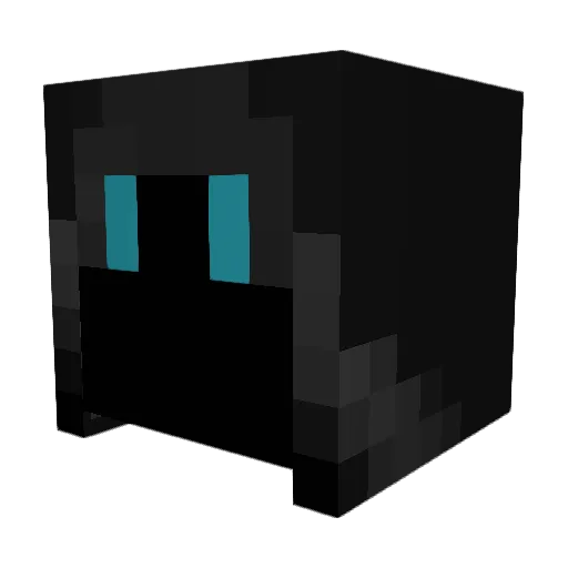 Apfele Minecraft avatar head, 3D render