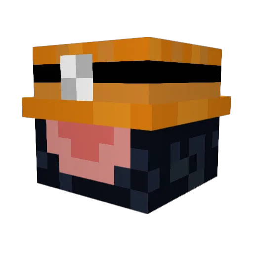 Apfelklauer05 Minecraft avatar head, 3D render