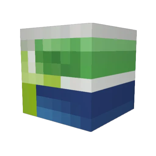 Apfelsaft_1l Minecraft avatar head, 3D render