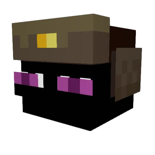 Apha_is_here Minecraft avatar head, 3D render