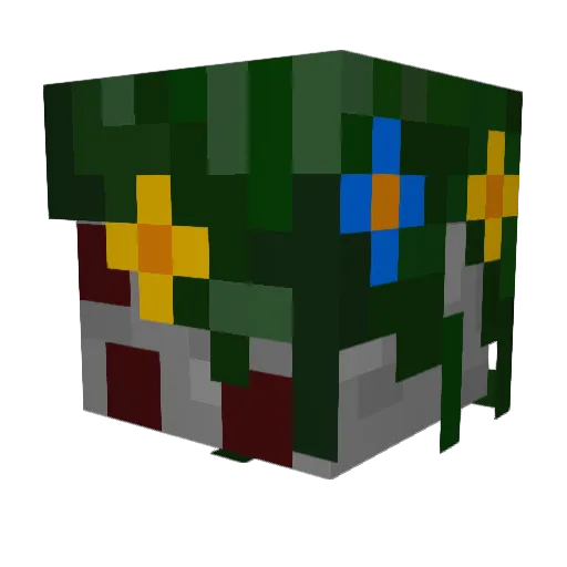 Aphollyonn Minecraft avatar head, 3D render