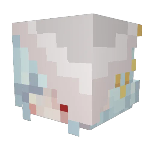 Aphreria Minecraft avatar head, 3D render