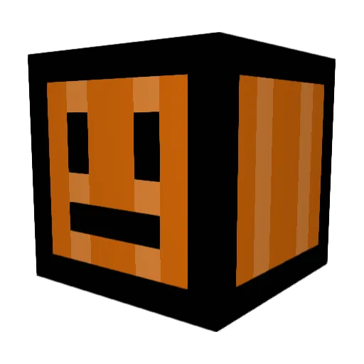 Apipias Minecraft avatar head, 3D render
