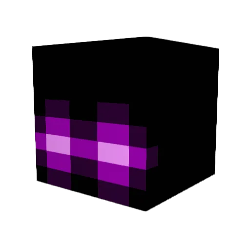 Apixeslz Minecraft avatar head, 3D render