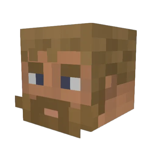 Apo11o___ Minecraft avatar head, 3D render