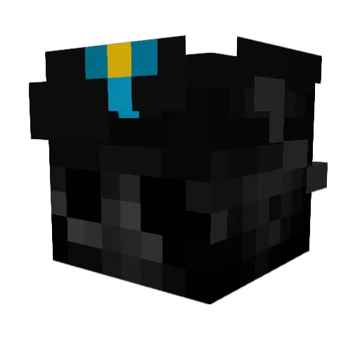 ApoLLiOn44 Minecraft avatar head, 3D render