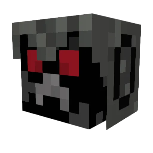 Apocalypse285 Minecraft avatar head, 3D render
