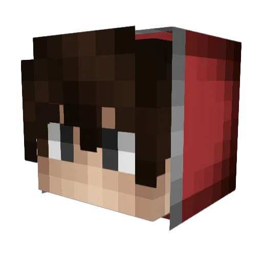 ApocalypseGames0 Minecraft avatar head, 3D render