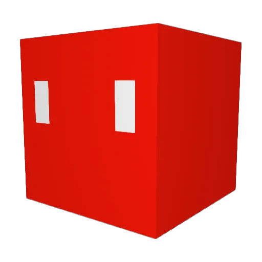 Apock93 Minecraft avatar head, 3D render