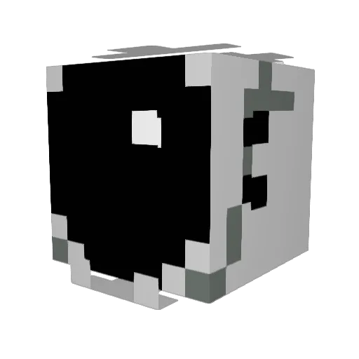 Apollo99_9 Minecraft avatar head, 3D render