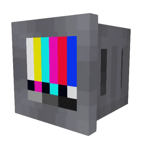 Apollo_TV Minecraft avatar head, 3D render