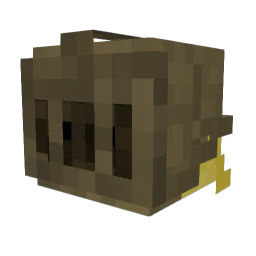 Apollon1878 Minecraft avatar head, 3D render