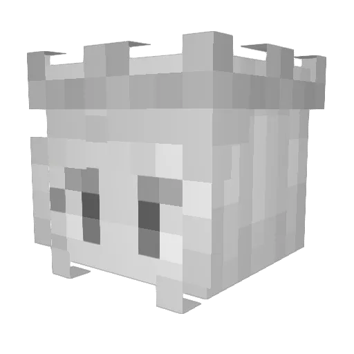 Apollyon9202 Minecraft avatar head, 3D render