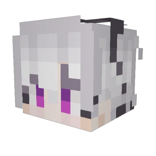 ApoloGAMER777 Minecraft avatar head, 3D render