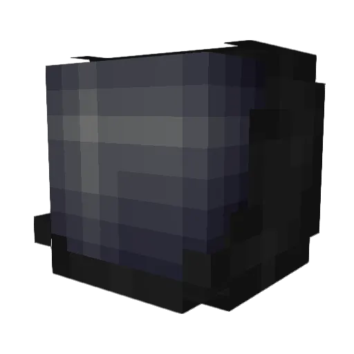 Apost1 Minecraft avatar head, 3D render