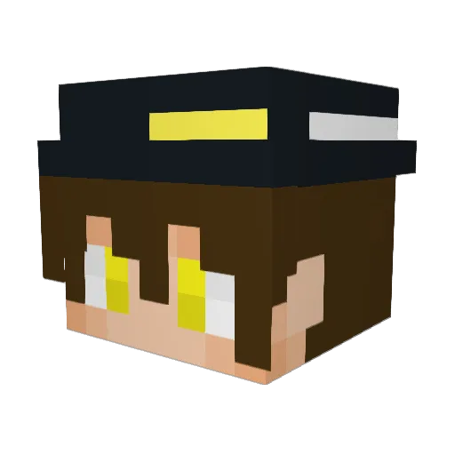 ApostolCYA69 Minecraft avatar head, 3D render