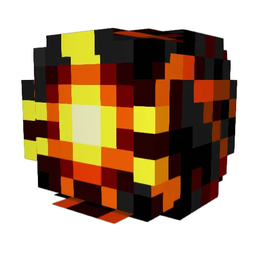 Appagallo Minecraft avatar head, 3D render
