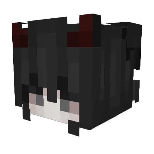 Appalacio Minecraft avatar head, 3D render
