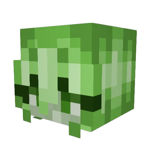 ApparentlyAnnika Minecraft avatar head, 3D render