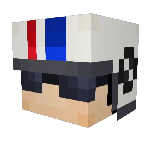 Appe_s5 Minecraft avatar head, 3D render