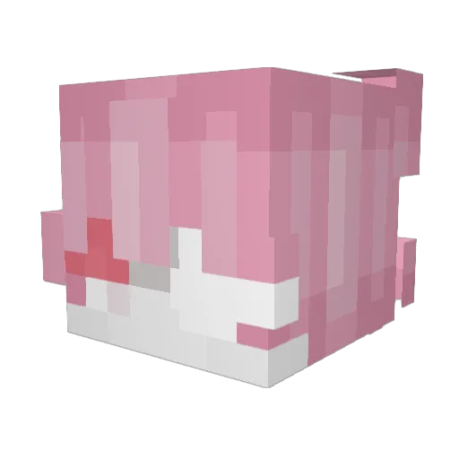 AppendPrime Minecraft avatar head, 3D render