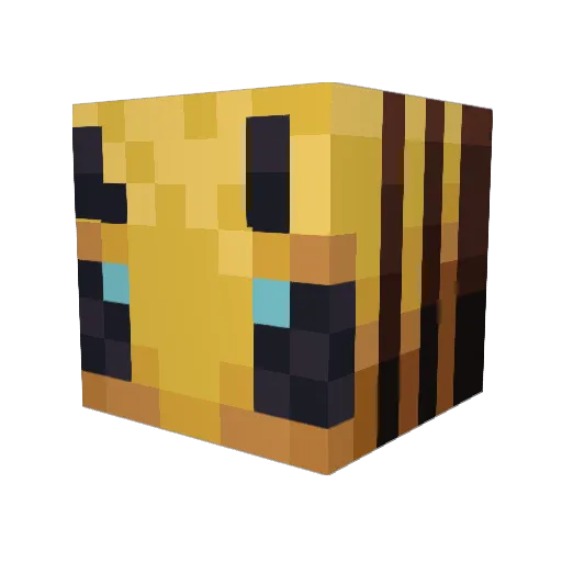 Apphriee Minecraft avatar head, 3D render