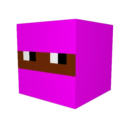 AppleBees234 Minecraft avatar head, 3D render
