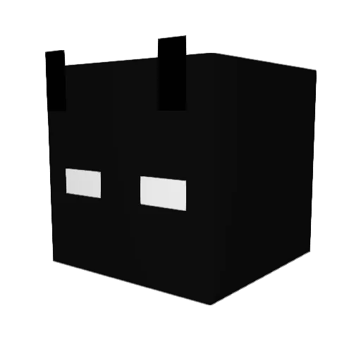 AppleIsChewy Minecraft avatar head, 3D render
